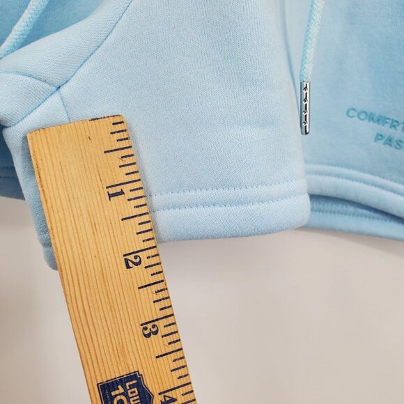 Comfrt Pastel Shorts Women Size Medium NWT Hi Waist Limited Edition Baby Blue - Picture 8 of 11